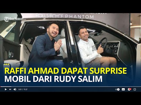 Raffi Ahmad dapat Surprise Mobil Seharga 20 Miliar rupiah Lebih dari Rudy Salim