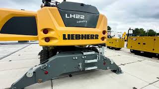 Liebherr LH22M LITRONIC material handler for sale - Image 4 | Machineryline BW Liebherr LH22M LITRONIC material handler | Image 4 - Machineryline