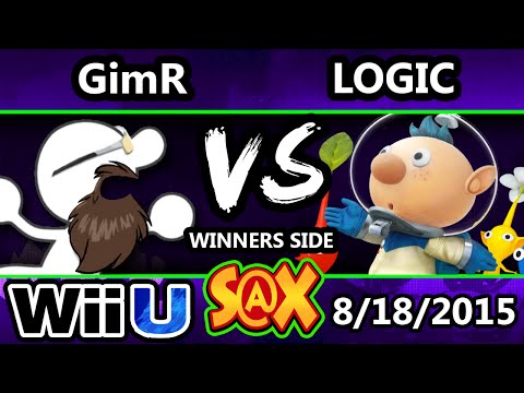 S@X 111 - VGBC | GimR (Falco, G&W) Vs. VGBC | Logic (Olimar) SSB4 Tournament - Smash Wii U - Smash 4