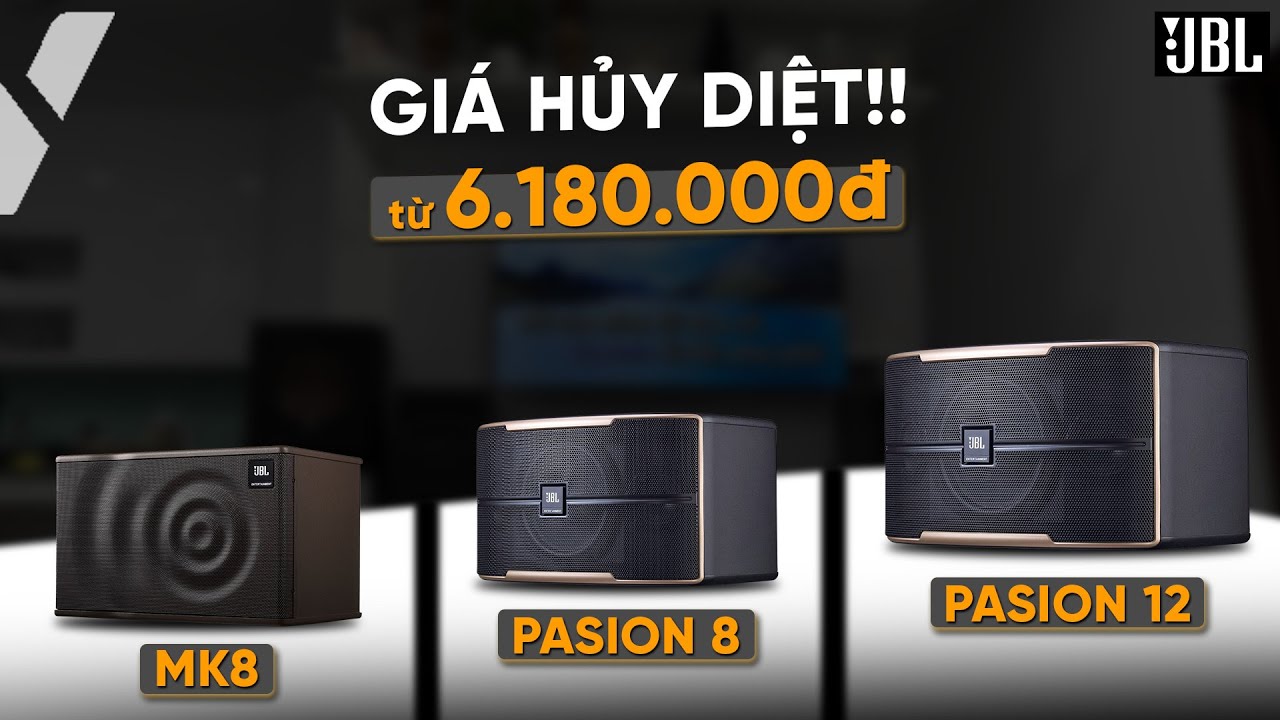 video Loa Karaoke JBL Pasion 8 Chính Hãng 0