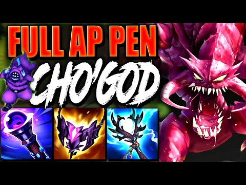 I Reached FULL AP PEN as Cho'Gath and MADE ALL TO HAVE NIGHTMARES (Poor Jax) 💀💀 | s15 Gameplay