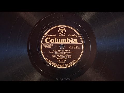 Falling in Love  • Paul Specht and His Orchestra (Victrola Credenza)