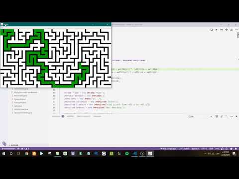 Maze Generatorsolver In Java