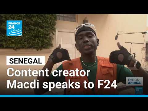 FRANCE 24 meets Macdi, Senegal's star content creator