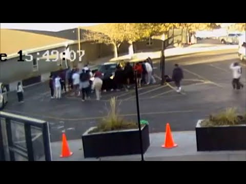 Students Lift Car Off Mother And Son Pinned Underneath