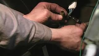 Replacing a Power Antenna: Disconnect Electrical Components