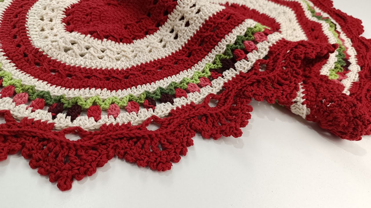 TAPETE BELLA EM CROCHÊ  econômico e  fácil  e rápido  por @samilacrochê #crochet #crocheting