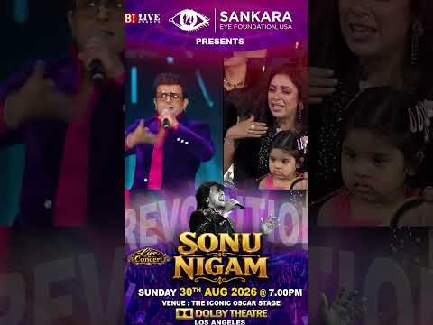 Sonu Nigam LIVE in Los Angeles | Revolution Tour 2026 | Book Now!