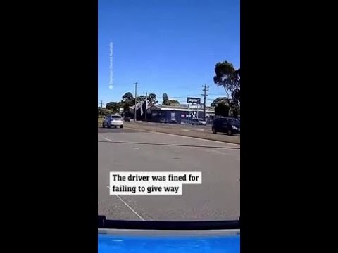 BMW Hits Unsuspecting Cyclist