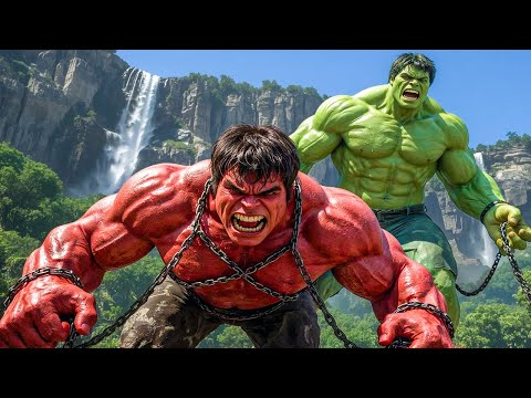Red Hulk vs Hulk EPIC BATTLE! : The confrontation begins on a military cargo plane