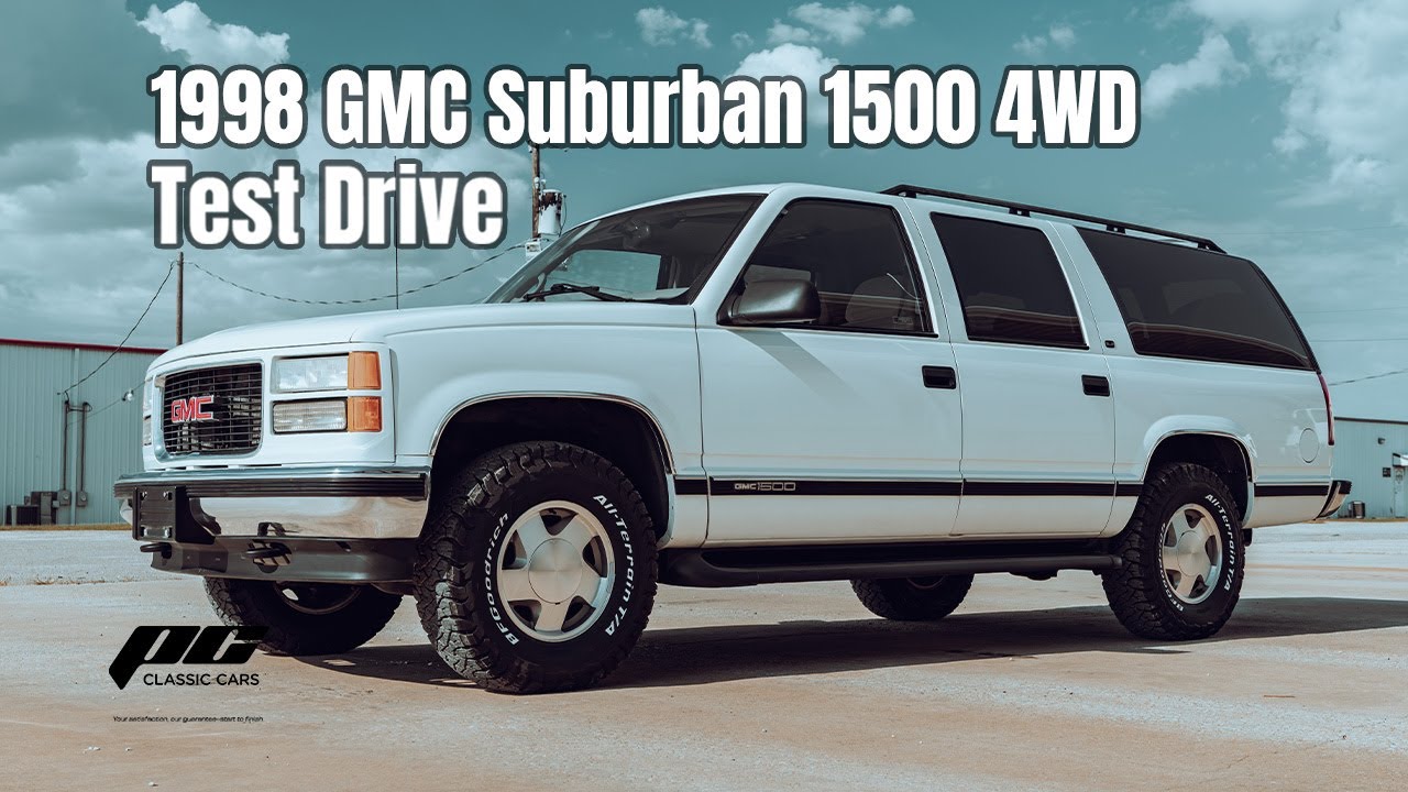 *SOLD* 1998 GMC Suburban 1500 4WD Test Drive Vortec ...