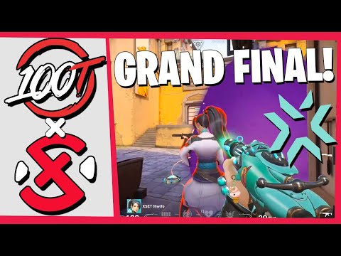 EPIC GRAND FINAL ! 100T vs XSET - HIGHLIGHTS | VCT Stage 2: North America - Challengers 1