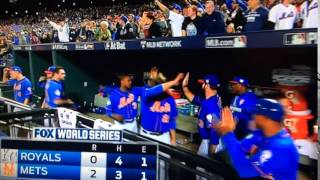 World Series Game 5: Matt Harvey snubs teammate, leaves Daniel Murphy hanging