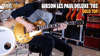 Video thumbnail for No Talking...Just Tones | Gibson Les Paul Deluxe '70s - Gold Top by Peach Guitars