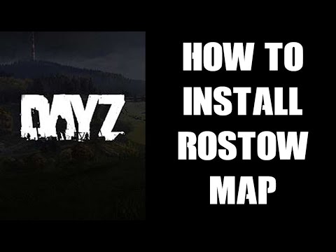 How To Add / Install New DayZ Map Mod Rostow On Your PC Custom Private Community Nitrado Server