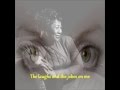 Ella Fitzgerald - Angel Eyes - Lyrics