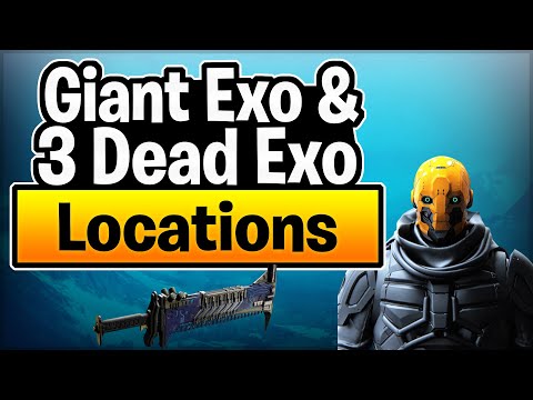 Destiny 2 - 3 Dead Exos and Giant Exo Location on Europa(Beyond Light)