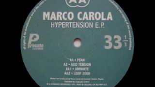 Marco Carola - "Peak" ('97)
