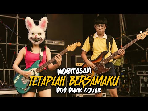 Tetaplah Bersamaku - Nobitasan | Milla Mover Cover Pop Punk (lyrics Video)