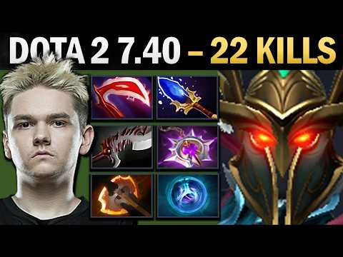 Phantom Assassin Pro Carry with Linkens and Nullifier - Dota 2 Gameplay