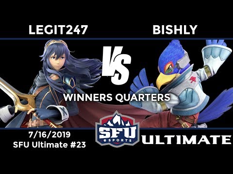 SFU Ultimate #23: WR3 - Legit247 (Lucina, Bowser) vs KMS|Bishly (Falco)