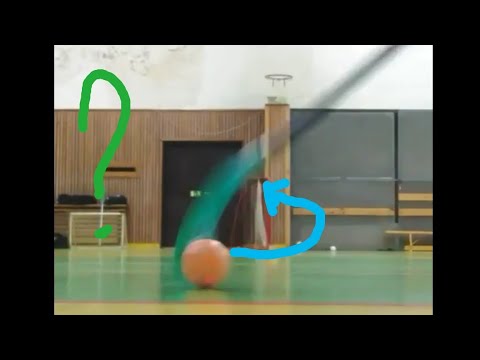 Floorball curve shot🙀🙀