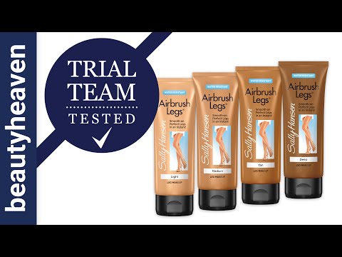 Trial Team Tested: Sally Hansen Airbrush Legs Makeup