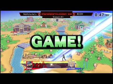 SmashaPalooza 23: Winners Semis - Red9 (Cloud) vs MaNiAcJaCe (Sheik)
