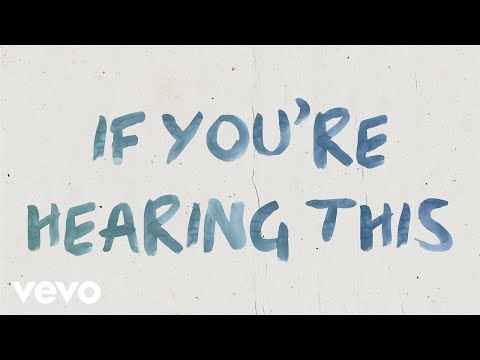 Hook N Sling x Parson James x Betty Who - If You're Hearing This (Lyric Video)