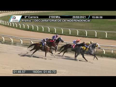 210820 c06  - PREFERENCIAL "DECLARATORIA DE LA INDEPENDENCIA" - HIPODROMO LAS PIEDRAS - NEGRONE