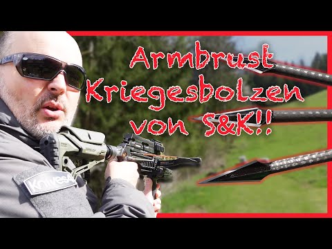 Armbrust Bolzen Test: S&K Carbon Pfeile (Episode 1/10)