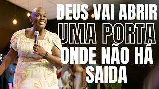 ✝️DEUS VAI ABRIR UMA PORTA ONDE NÃO HÁ SAÍDA - PASTORA SANDRA ALVES🙌