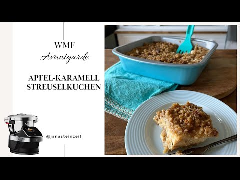 AVANTGARDE thermal food processor from WMF / apple caramel crumble cake from Coppenrath&Wiese