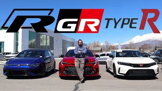 2024 GR Corolla vs 2024 Golf R vs 2024 Civic Type R: Which Hot Hatch Is Best?
