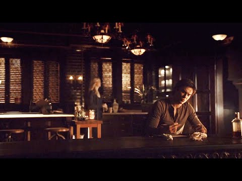 Damon and Caroline before Liz funeral || TVD 6x15
