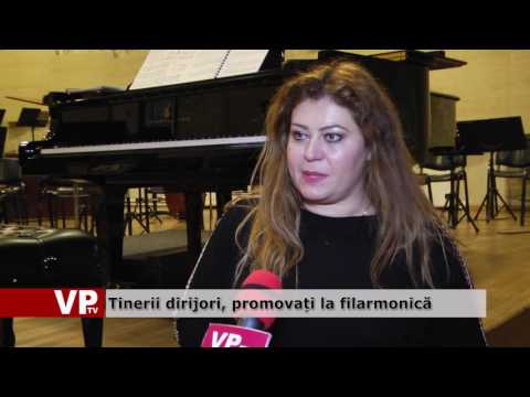 Tinerii dirijori, promovați la filarmonică