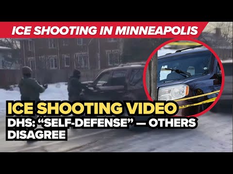 New video shows moments before ICE shooting in Minneapolis | DHS: self-defense disputed