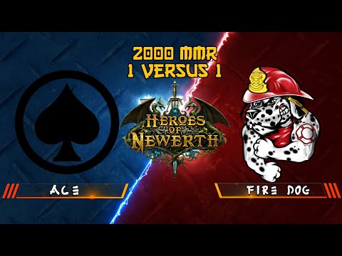 HoN 1 versus 1 solo same hero | Ace vs Fire_d0g (2000 MMR)