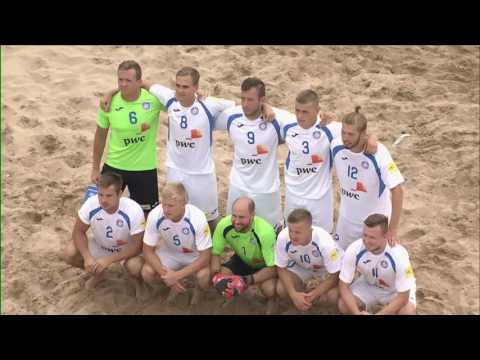 Beach soccer: Estonia - Denmark 7:1 | Jesolo 2016