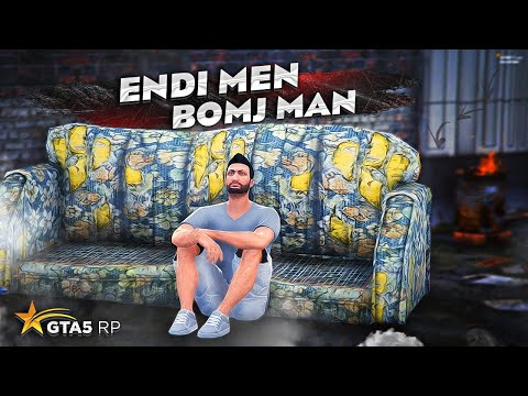MEN BOMJGA AYLANDIM HAMMASI TAMOM 😱 - GTA 5 RP Rockford