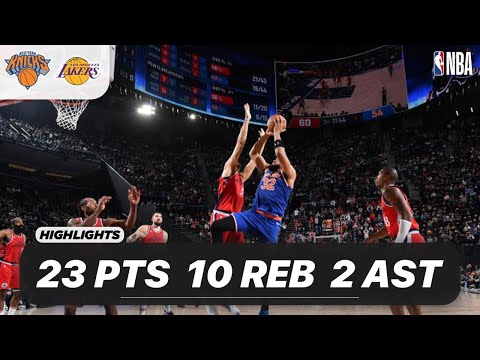 KARL-ANTHONY TOWNS vs LOS ANGELES CLIPPERS | 23 PTS - 10 REB - 2 AST - 1 STL | 03-08-2025 Highlights
