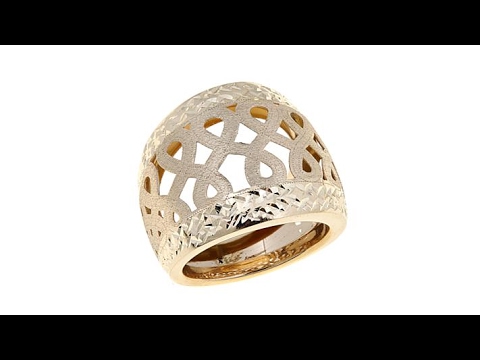 Passport to Gold 14K Infinity Design Band Ring