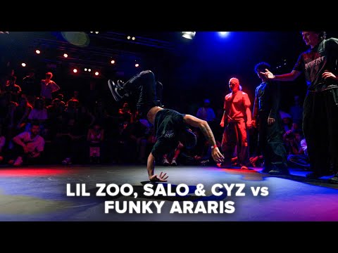 Lil Zoo, Salo & Cyz vs Funky Araris | TOP 8 | United Styles Europe 2025