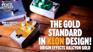 Video thumbnail for The GOLD Standard In Klon Design! | Origin Halcyon Gold Overdrive! by Peach Guitars