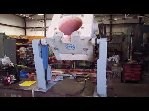 ITC tests 400lb induction melting furnace