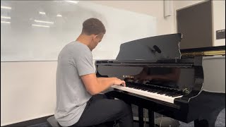 Black Minute Waltz James Booker piano cover (Version)