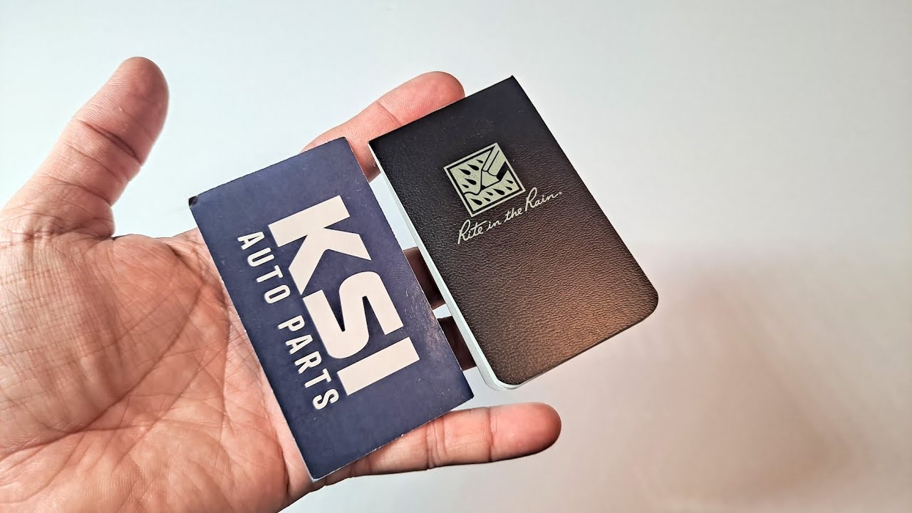 Rite In the Rain, Business card sized Notepad!