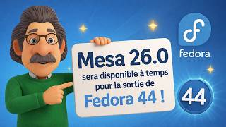 Mesa 26 sera disponible à temps pour la sortie de Fedora 44 !