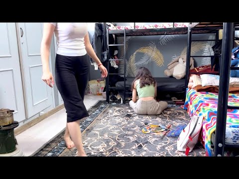 "Beautiful Day: Cleaning the House with the Hands of Village Girls"