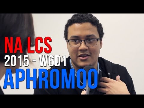NA LCS 2015: Aphromoo "I can pick the right support for the right situation, and then play it well"